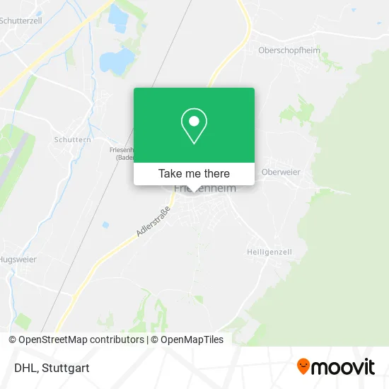 Карта DHL