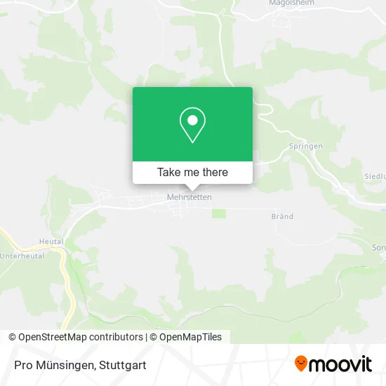 Карта Pro Münsingen