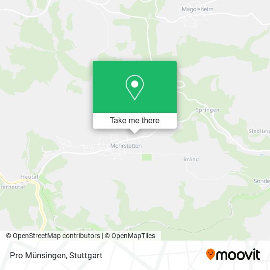 Карта Pro Münsingen