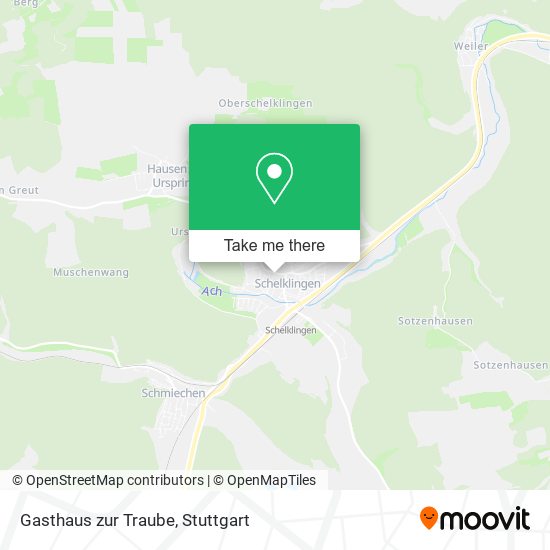 Карта Gasthaus zur Traube