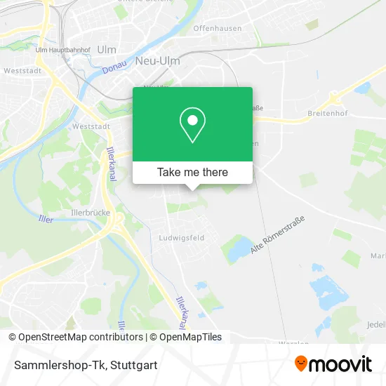 Карта Sammlershop-Tk