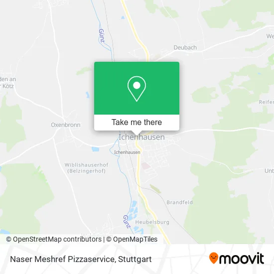 Карта Naser Meshref Pizzaservice