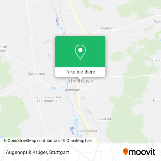 Карта Augenoptik Krüger
