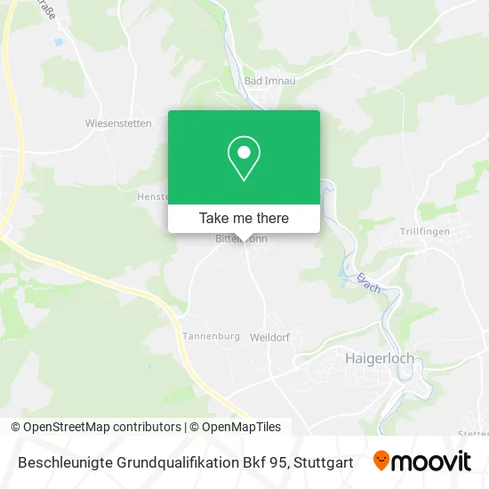 Карта Beschleunigte Grundqualifikation Bkf 95