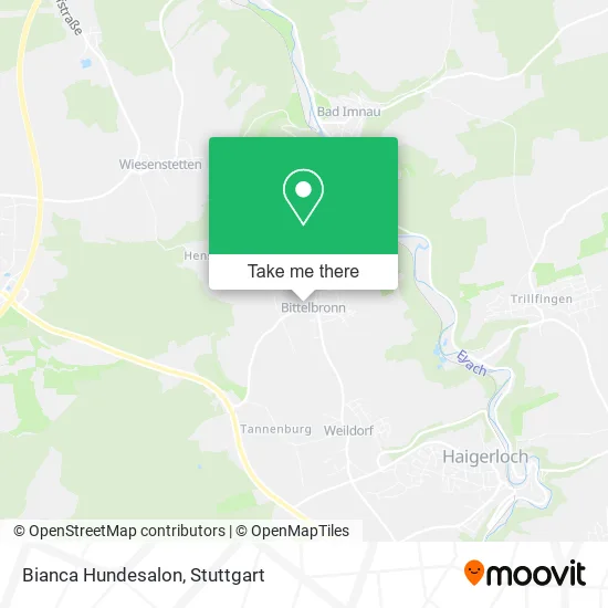 Карта Bianca Hundesalon