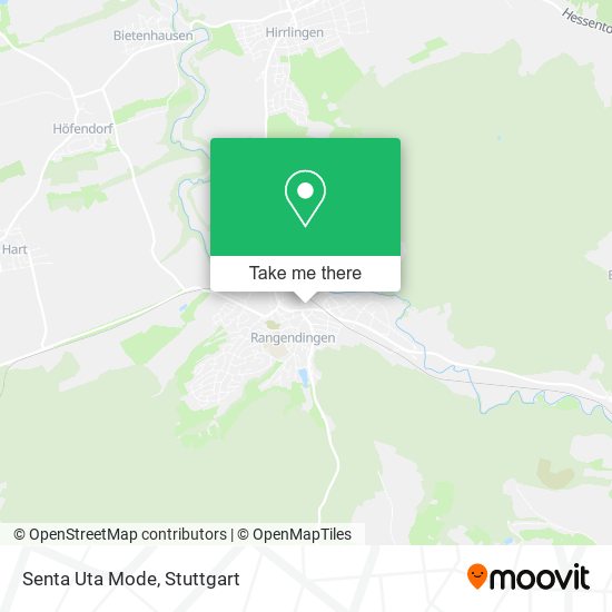 Senta Uta Mode map