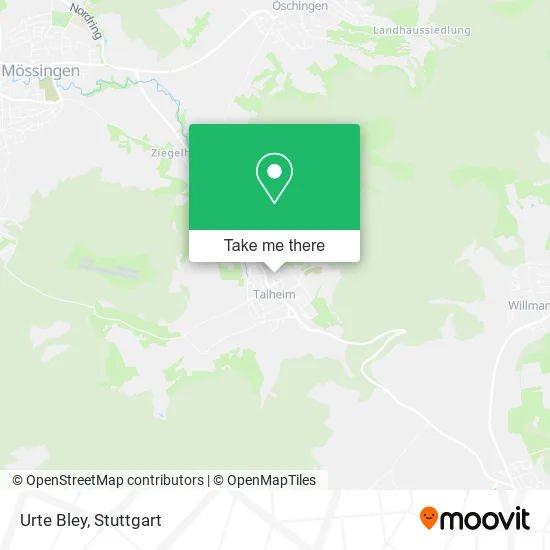 Карта Urte Bley