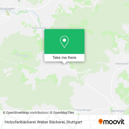 Holzofenbäckerei Weber Bäckerei map