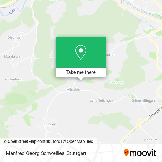Manfred Georg Schwellies map