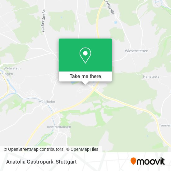 Карта Anatolia Gastropark