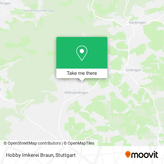 Карта Hobby Imkerei Braun