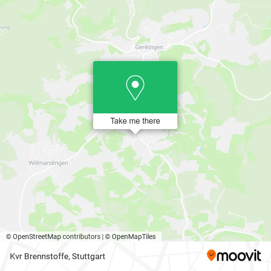 Карта Kvr Brennstoffe