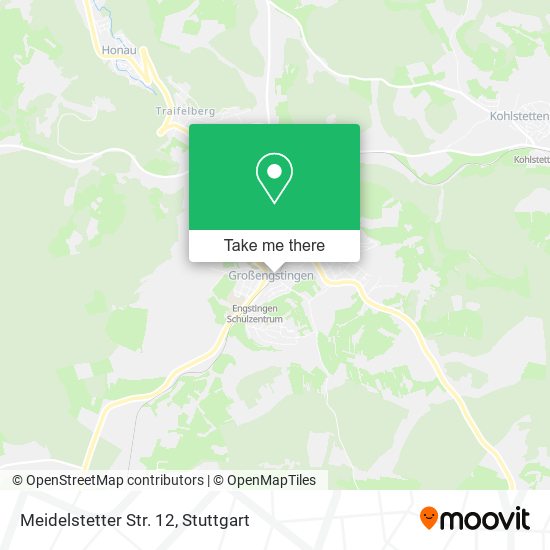 Meidelstetter Str. 12 map