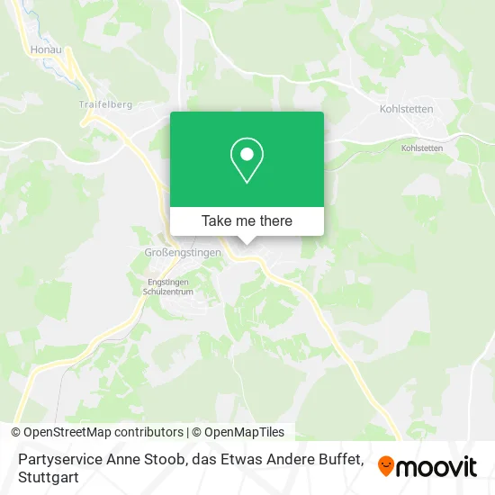 Карта Partyservice Anne Stoob, das Etwas Andere Buffet
