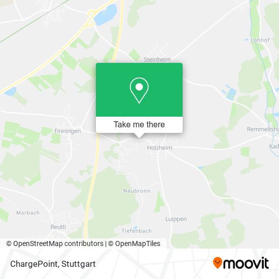 ChargePoint map