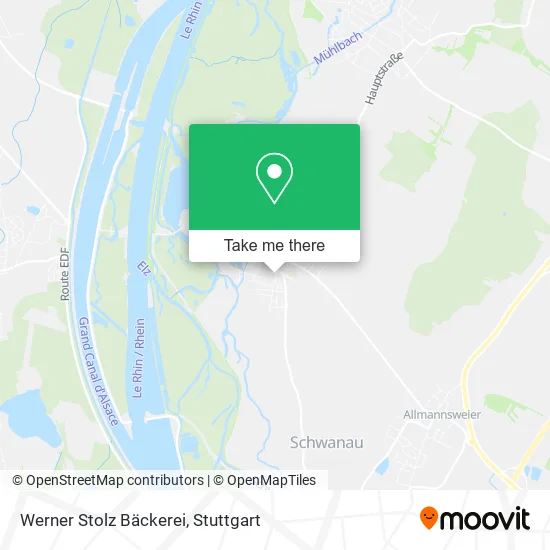 Карта Werner Stolz Bäckerei