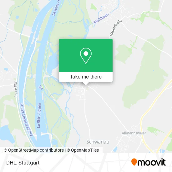 Карта DHL