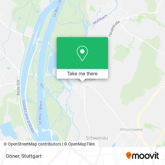 Карта Döner