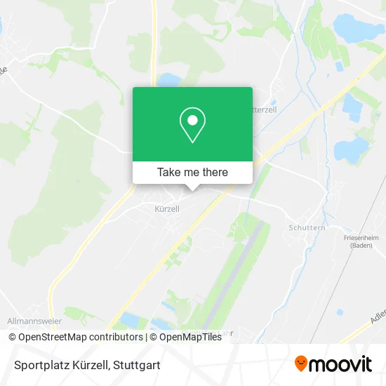 Карта Sportplatz Kürzell