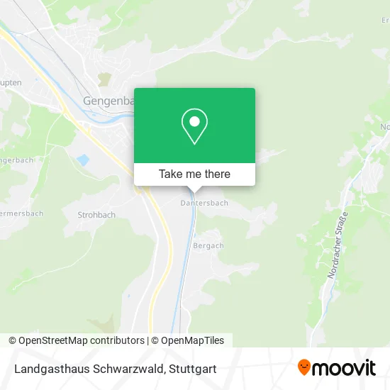 Карта Landgasthaus Schwarzwald