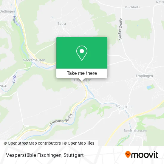 Карта Vesperstüble Fischingen