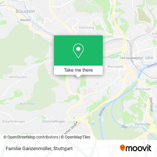 Familie Ganzenmüller map