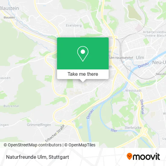 Карта Naturfreunde Ulm