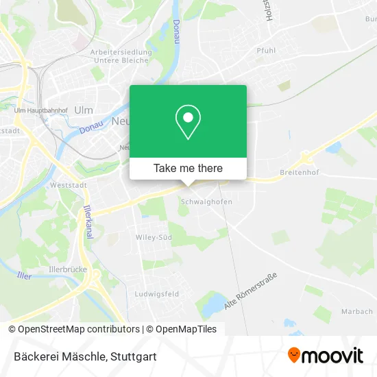 Карта Bäckerei Mäschle