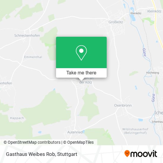 Карта Gasthaus Weibes Rob