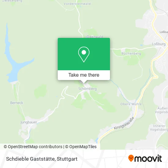 Карта Schdieble Gaststätte