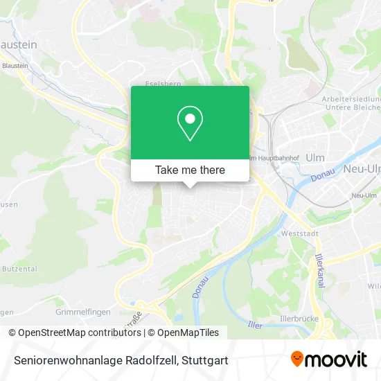Карта Seniorenwohnanlage Radolfzell