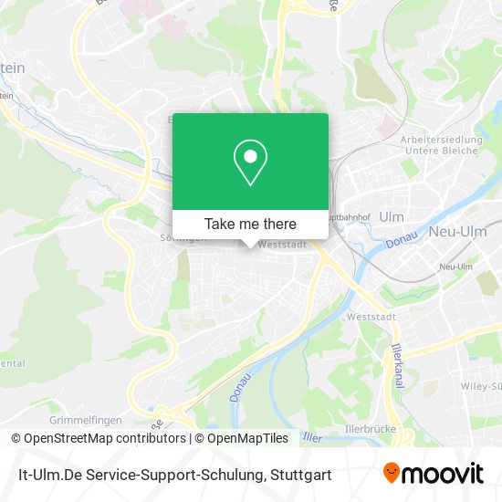 It-Ulm.De Service-Support-Schulung map