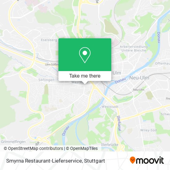 Smyrna Restaurant-Lieferservice map