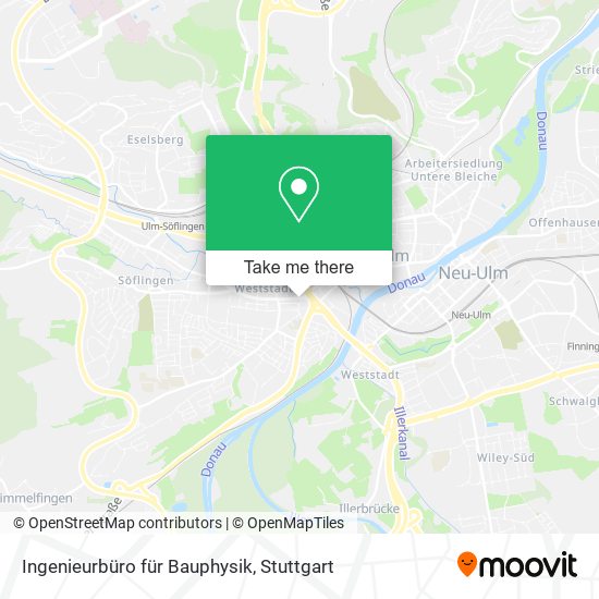 Ingenieurbüro für Bauphysik map