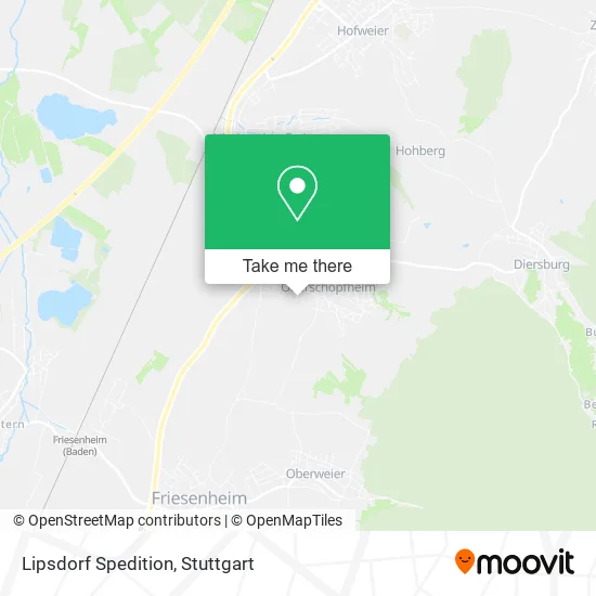 Карта Lipsdorf Spedition