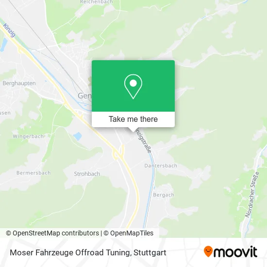 Карта Moser Fahrzeuge Offroad Tuning