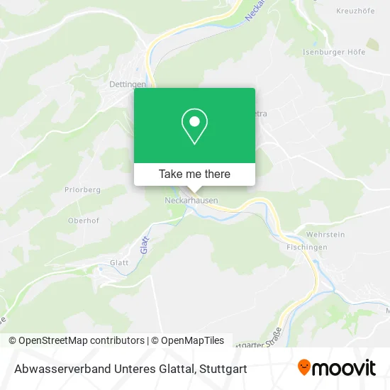 Карта Abwasserverband Unteres Glattal