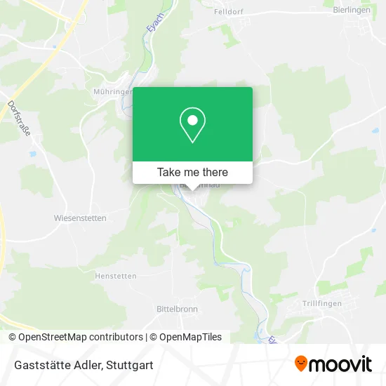 Карта Gaststätte Adler