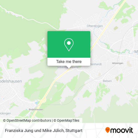 Franziska Jung und Mike Jülich map