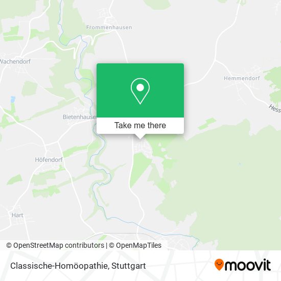 Classische-Homöopathie map