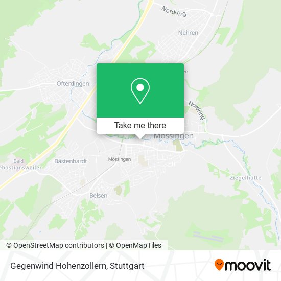 Карта Gegenwind Hohenzollern