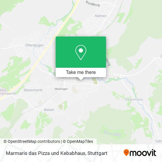 Marmaris das Pizza und Kebabhaus map