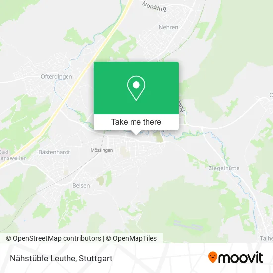 Карта Nähstüble Leuthe