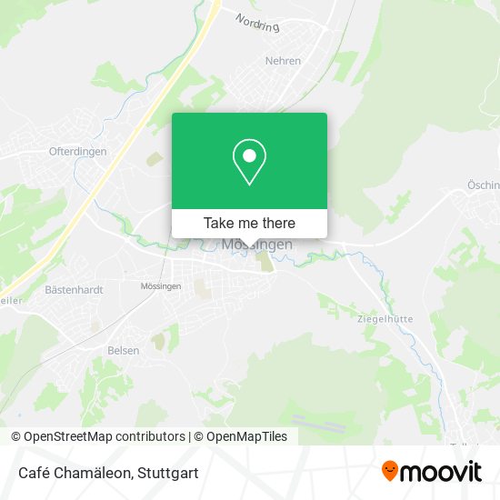 Café Chamäleon map