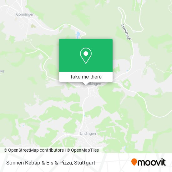 Карта Sonnen Kebap & Eis & Pizza