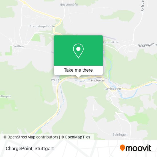 ChargePoint map