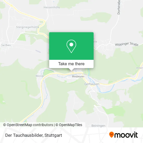 Карта Der Tauchausbilder