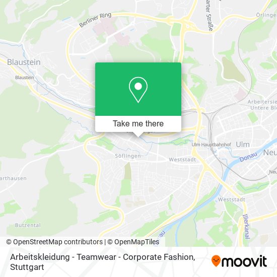 Arbeitskleidung - Teamwear - Corporate Fashion map