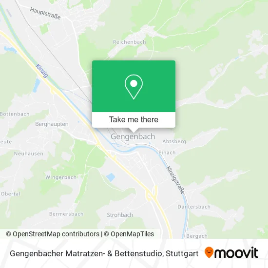 Карта Gengenbacher Matratzen- & Bettenstudio