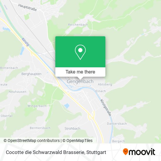 Cocotte die Schwarzwald Brasserie map